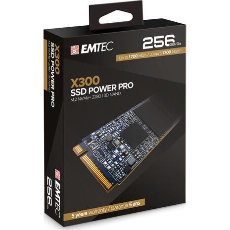 Εσωτερικός Σκληρός Δίσκος Emtec SSD M2 Nvme X300 256GB Intern